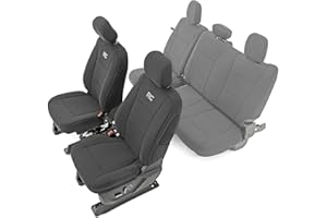 Rough Country Neoprene Seat Covers for 15-22 F-150 |17-22 Super Duty - 91016