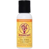 Jessicurl, Too Shea! Extra Moisturizing Conditioner for Curly Hair, No Fragrance Added, 2 Fl oz. Leave in Conditioner for Dry Hair, Anti Frizz Hair Products