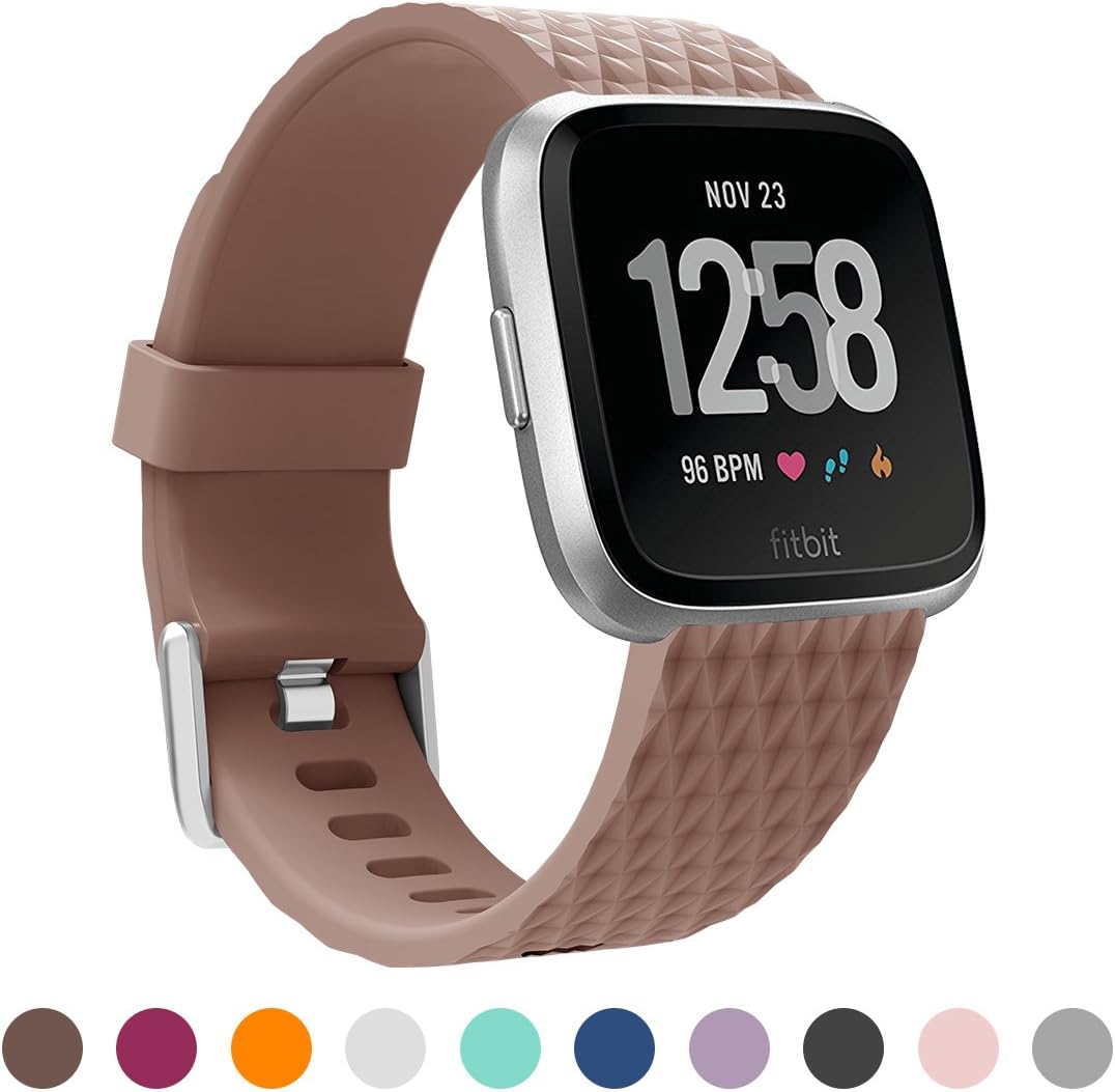 Hanlesi Kompatibel mit Fitbit Versa Armband, Special Edition TPE
