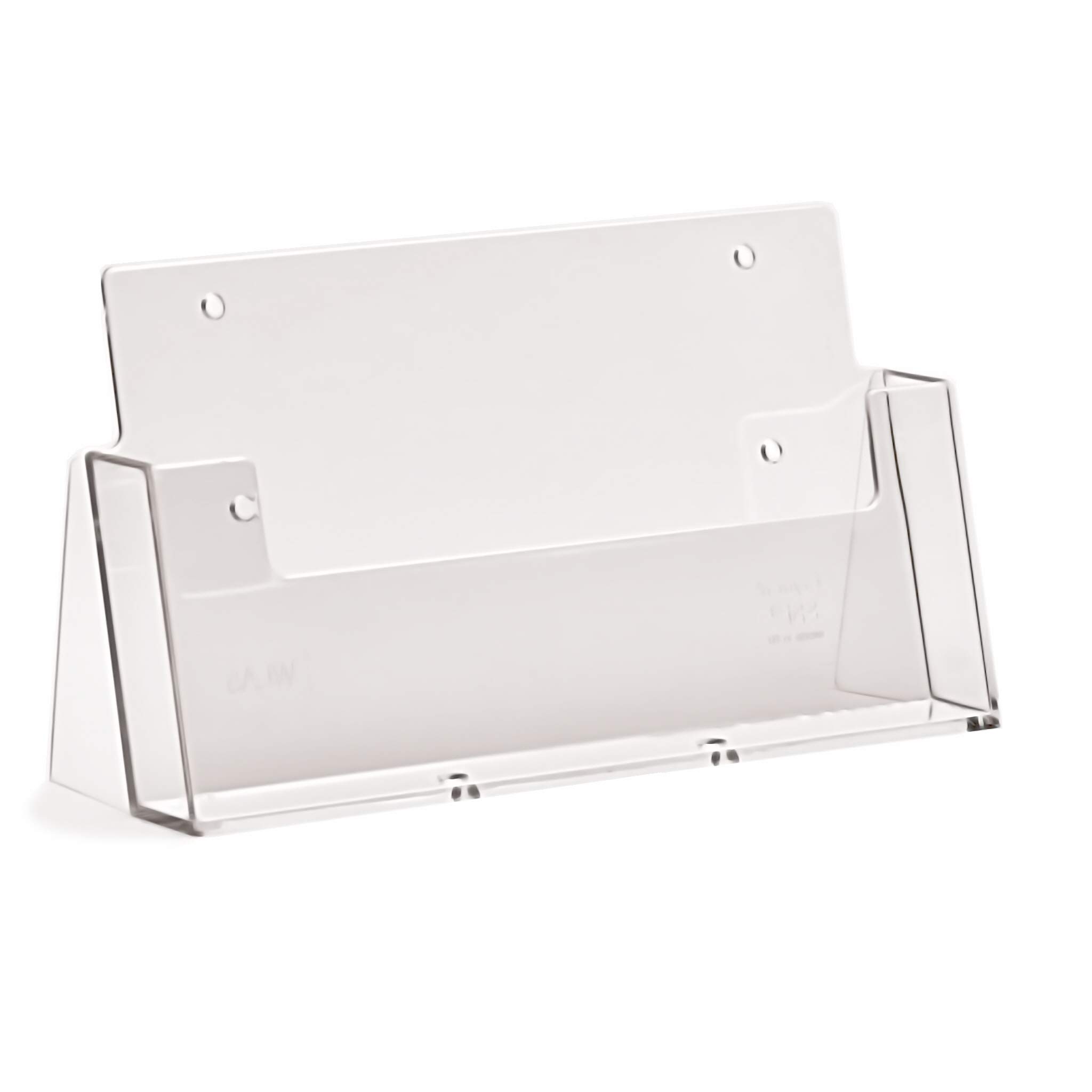 taymar Brochure Holder in DIN A5 Landscape Format optionally for Wall mounting