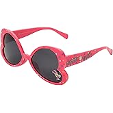 Disney Girl's Heart Minnie Mouse Sunglasses, Pink, 51 mm