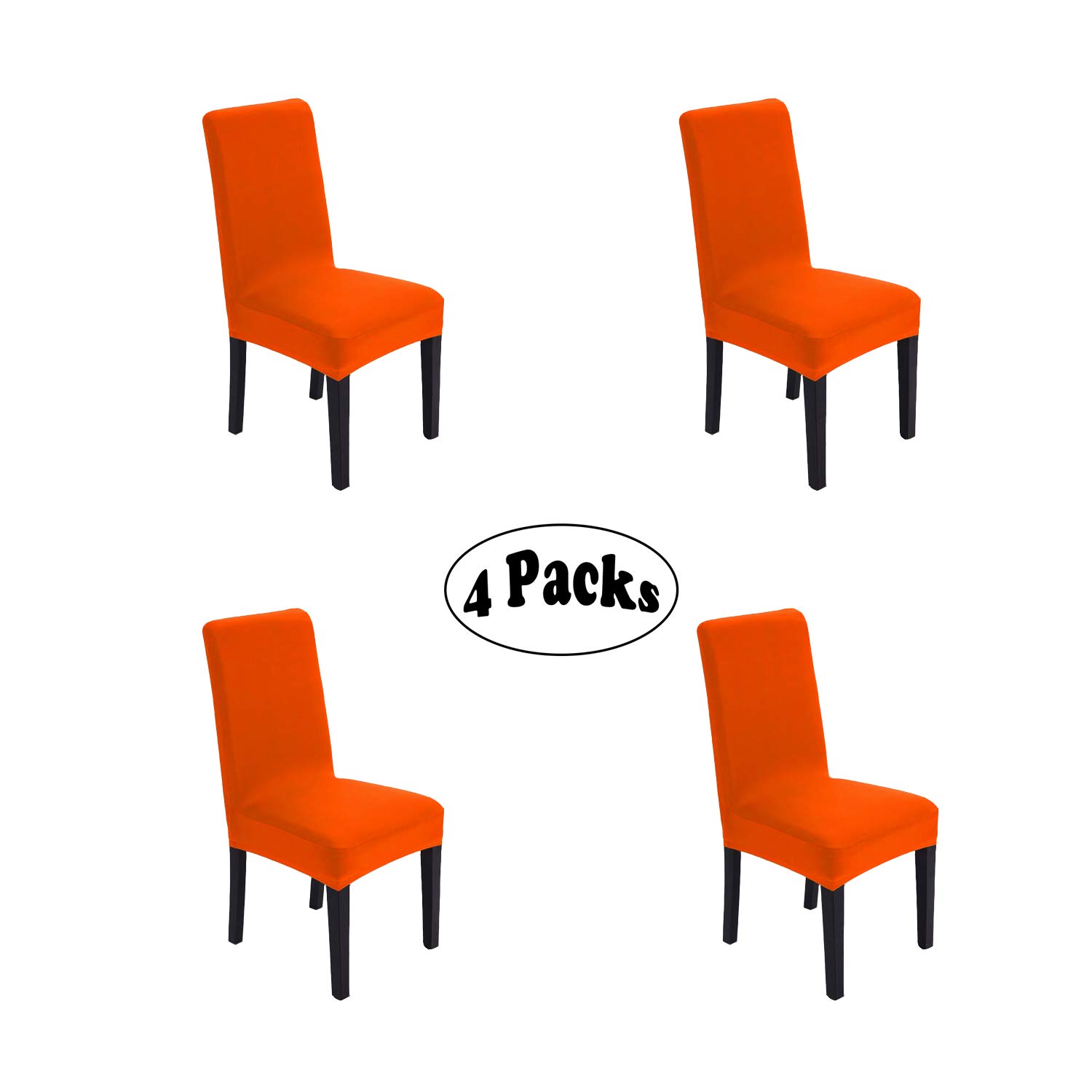 Best orange dining chair covers