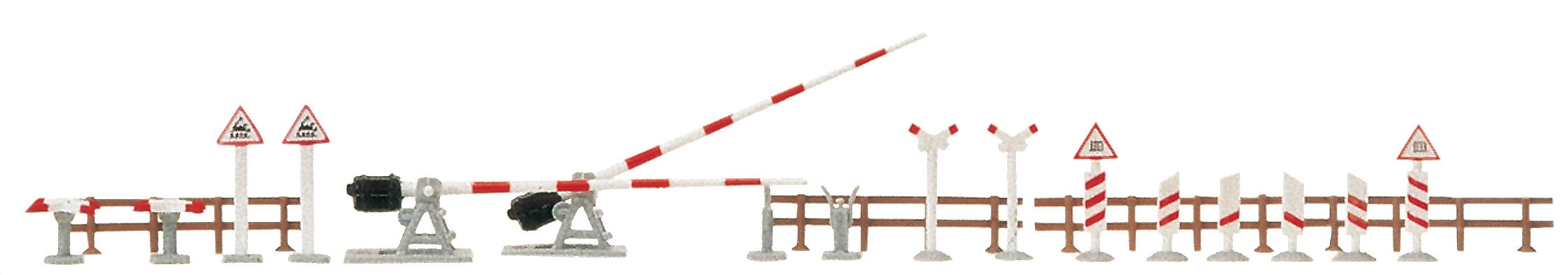 Ho Dummy Level Crossing Set