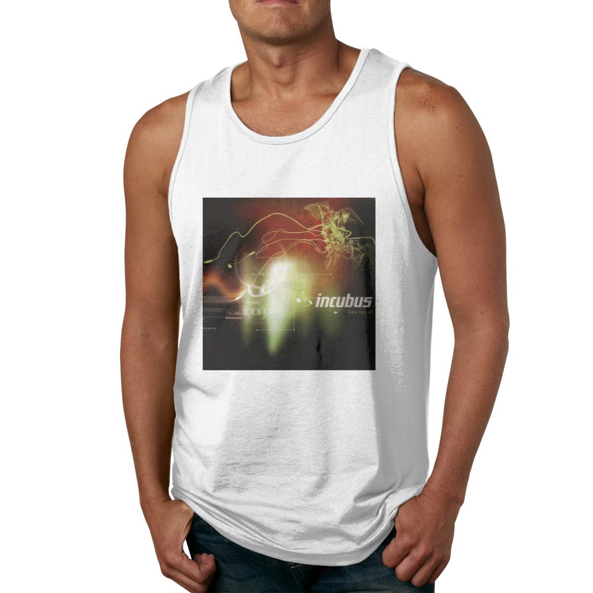 Incubus Make Yourself Logo Basic Running Sleeveless T Shirt