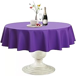 Softalker Round Tablecloth, Waterproof & Stain