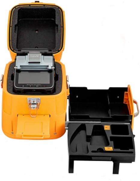 Empalmador de fusión de fibra óptica