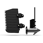 NyVoozy Rudder Clamp for 24 to 55" Trolling Motors, Kayak Rudder Kit for Kayak, Canoe, Angling Boat, Canoe, Jon Boat
