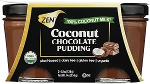 Zen, Pudding Coconut Chocolate 2 Count Organic, 9 Ounce