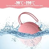 Aolso Silicone Pacifier Holder Case Pink Portable Travel Pod view 6
