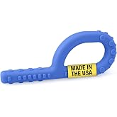 ARK Textured Grabber Sensory Chew, XXT, Very Firm, Royal Blue | Sensory Toy for Kids and Adults, Chewy Fidget for Autism, ADHD, SPD, Anxiety, Medical-Grade Oral Motor Therapy Tool