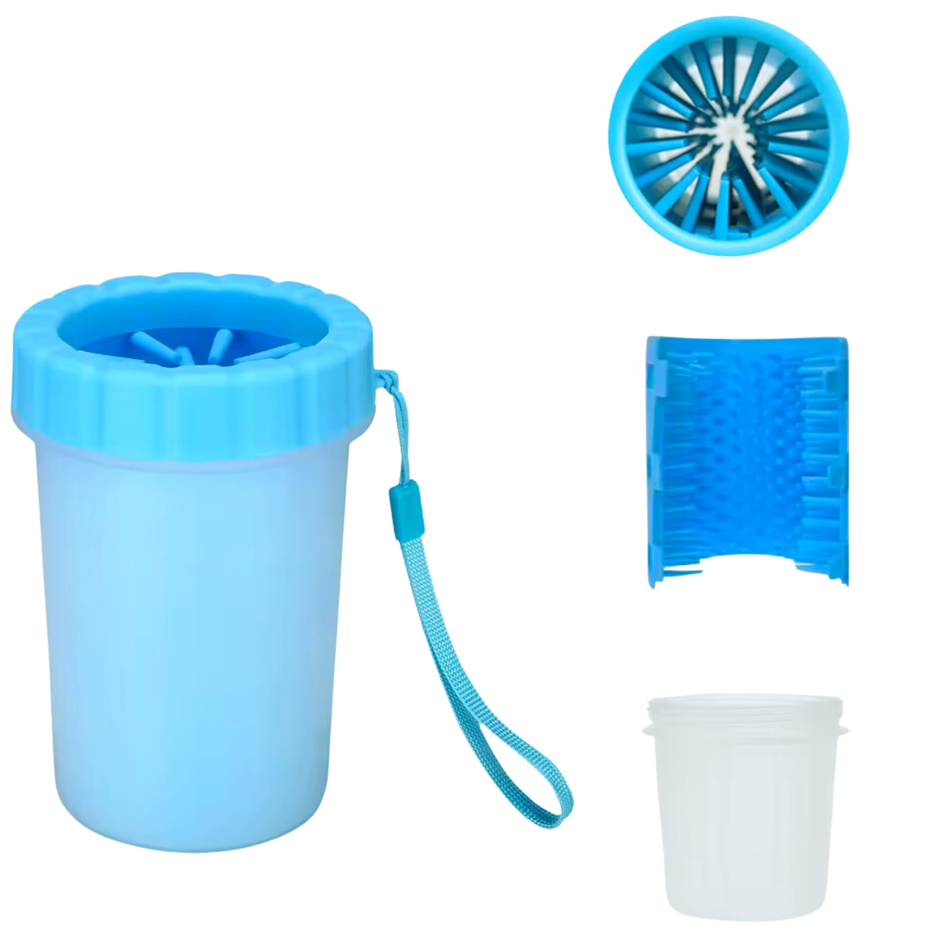 PawPride Portable Dog Paw Cleaner for Small Dogs – Easy-to-Use Paw Washer for Clean Paws