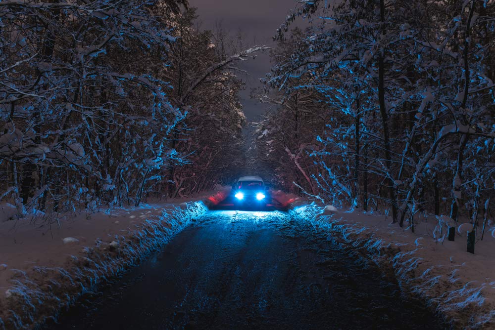 Brightt LED Headlight Bulbs Conversion Kit H11 / H8 / H9 (Pack of 2) High-Power Restoration Kit, 200% Brighter than Stock Headlights – 50,000 Hours Continuous Use, 8000 Lumens – White 6000K for Cars