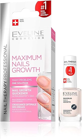 Amazon Com Eveline Cosmetics Maxima De Unas Crecimiento Quickener Beauty
