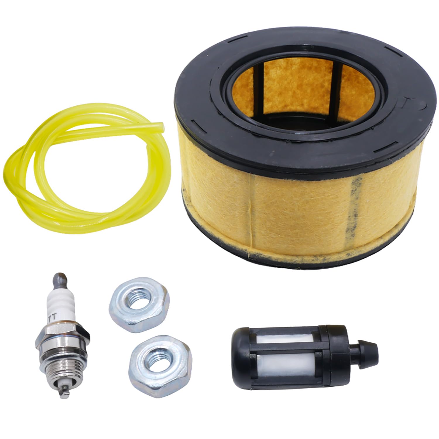 Hippotech Air Filter with Fuel Line and Filter for Stihl MS251 MS261 MS271 MS291 MS311 MS381 MS391 Saw Replaces 1141 120 1600