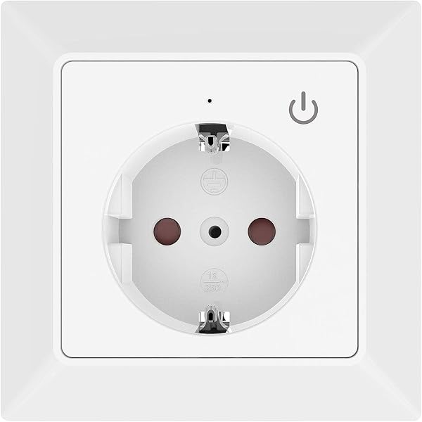 Luminea Home Control Funksteckdose WLAN Unterputz Steckdose mit App fr Siri Alexa GA 3er Pack Smarthome Steckdosen Unterputz
