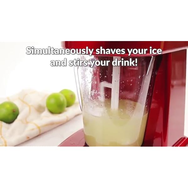 Nostalgia FBS400RETRORED Retro 40Ounce Frozen Beverage Station MSB IDEAS