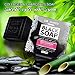 Black Bar Soap Wokaar Handmade Soap With Collagen and Charcoals Deep Cleansing Purifying Peel Acne Blackhead Remover Oil Control Soap Whitening Soap for Men Women 3.5 oz