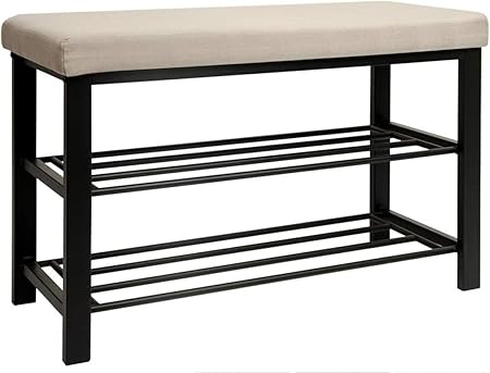 Dunedesign Scarpiera Con Panca Per Sedersi 81x32x46cm Panchina