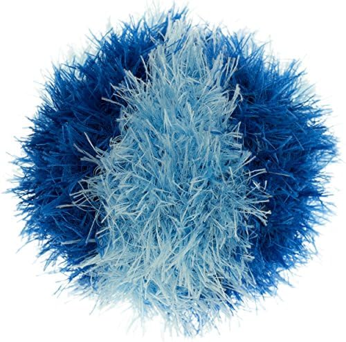 Oomaloo Handmade Ball Squeaky Dog Toy_Small_Blue