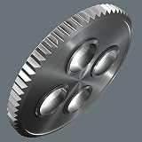 Wera 8001 A Zyklop Mini Ratchet 1/4 in with 1/4 in Socket Adaptor view 5