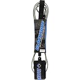 Boardparadise Block SURF Ultra Surf Leash Black Black 7 Foot