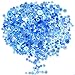 Rustark 650Pcs Resin Buttons Favorite Findings Basic Buttons 2 and 4 Holes Craft Buttons for Arts, DIY Crafts, Decoration, Sewing - Sizes Range from 0.28 to 1.18 Inch (Blue)