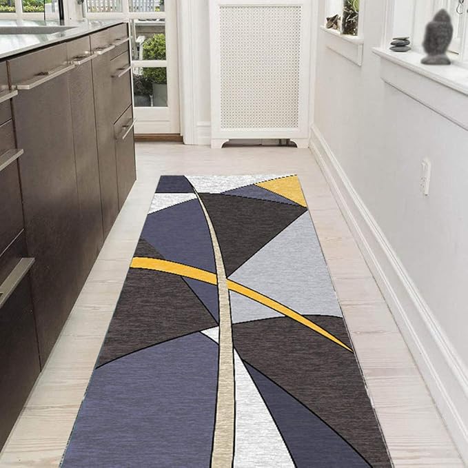 Yurun Alfombra Rectangular Personalizar Talla para Pasillo Cocina Sala