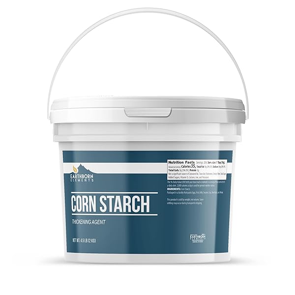 EARTHBORN ELEMENTS CORN STARCH (1 GALLON), THICKENER FOR...
