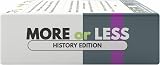 More or Less History Edition Card Game by More or Less – 2 Players Travel Pocket view 8