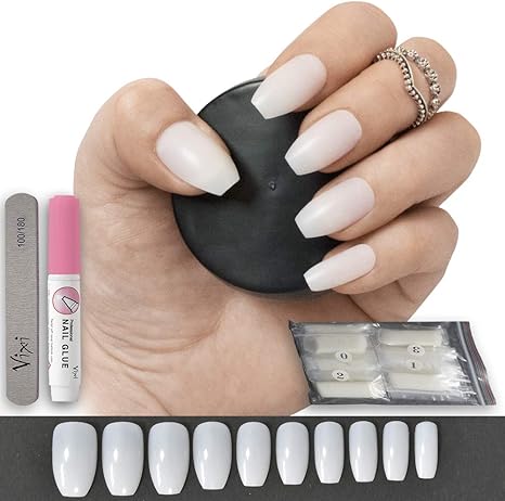 Cercueil Ballerines 50 100 Ou 500 Faux Ongles Courts 10 Tailles Clous Opaques Solides Pour Les Amoureux De La Décoration Des Salons Et Des