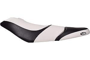 BlackTip Jetsports Seat Cover for SeaDoo 2001-2005 GTI, 2002-2004 GTI LE, 2003-2005 GTI LE RFI, 2004-2005 GTI RFI, 2001 GTS (White/Black)