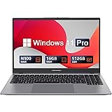 UOWAMOU Laptop Computer 15.6 inch, Intel Quad Core