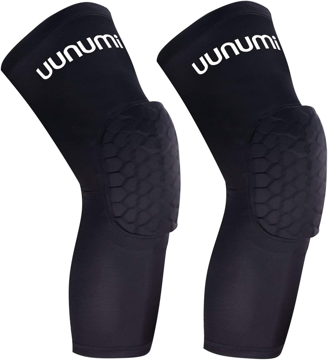 uunumi Basketball Knee Pads, 1 Pair Youth Adult Volleyball Wrestling Kneepad Non-Slip Compression Leg Sleeve Protector Gear : Sports & Outdoors