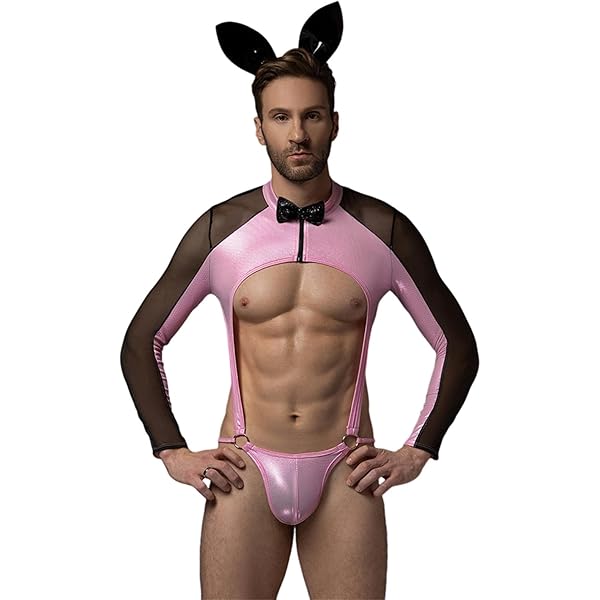 Amazon.com: Mens Bunny Costume Outfit See Through Cutout Bodysuit Party Club Bachelor Nightclub Black : Clothing, Shoes & Jewelry Amazon.com: Mens Bunny Costume Outfit See Through Cutout Bodysuit Party Club Bachelor Nightclub Black : Clothing, Shoes & Jewelry