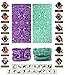VANCROWN Headband Head Wrap Headwear Sport Sweatband 280 Patterns 12 in 1 Magic Scarf 12PCS 9PCS & 6PCS (12PCS.Paisley)