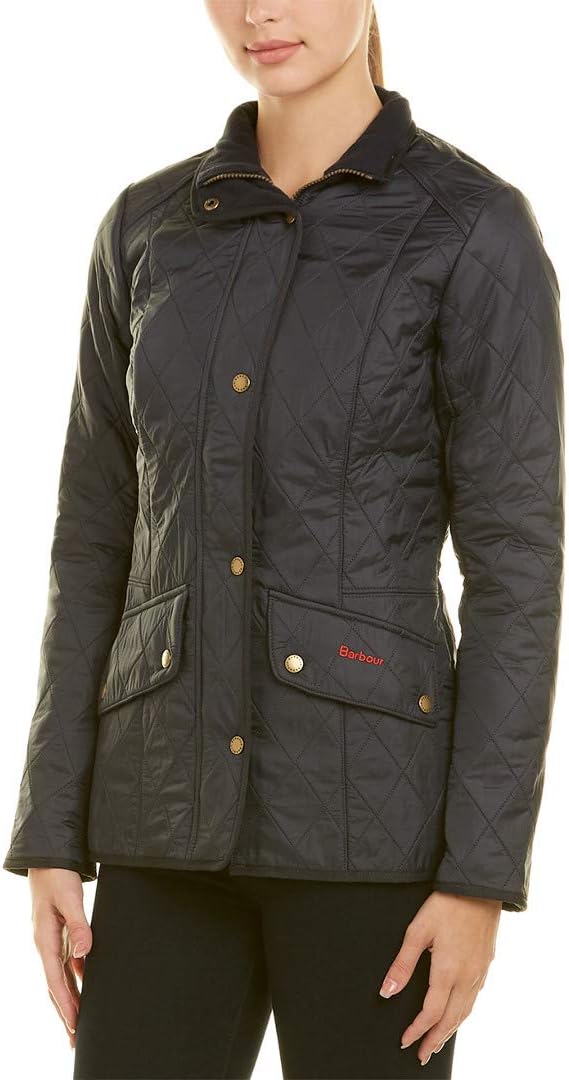 Barbour Ladies Cavalry Polarquilt Jacket Navy LQU0087NY9112 Amazon