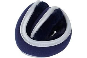 MOCOFO Classic Fleece Ear Muffs - Collapsible Behind-The-Head Winter Ear Warmers for Women and Men