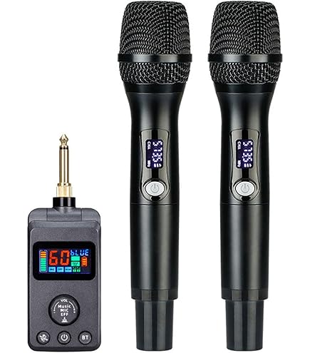 Amazon.com: Gemini HWM02 UHF Wireless Microphone Dynamic System w