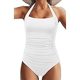 Tempt Me Women One Piece Swimsuits Tummy Control Bathing Suits Push up Full Coverage Swimwear