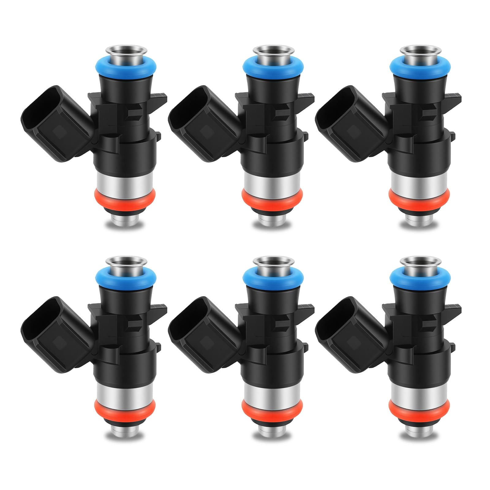 Photo 1 of HXYBBGS 6PCS 5281427AA Fuel Injectors Compatible with Jeep Grand Cherokee 2018-2024 Wrangler 2018-2023 Ram 1500 2019 2020 Durango 2018-2024 Pacifica 2017-2024 3.6L V6 V8