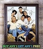 Friends Tv Show Cast Autographed Signed 8x10 Photo Reprint #53 Special Unique Gifts Ideas Him Her Best Friends Birthday Christmas Xmas Valentines Anniversary Fathers Mothers Day