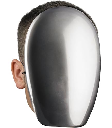 ※chrome mask出品※ Amazon.com: No Face Chrome Mask Costume Accessory : Clothing