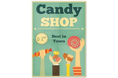 Iman Nevera Cocina tienda de dulces: Amazon.es: Hogar