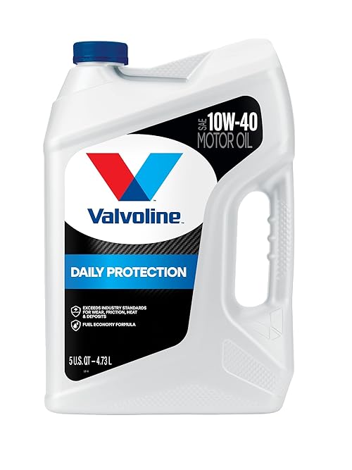 Valvoline Daily Protection 10W-40 Synthetic Blend Motor Oil 5 Quart
