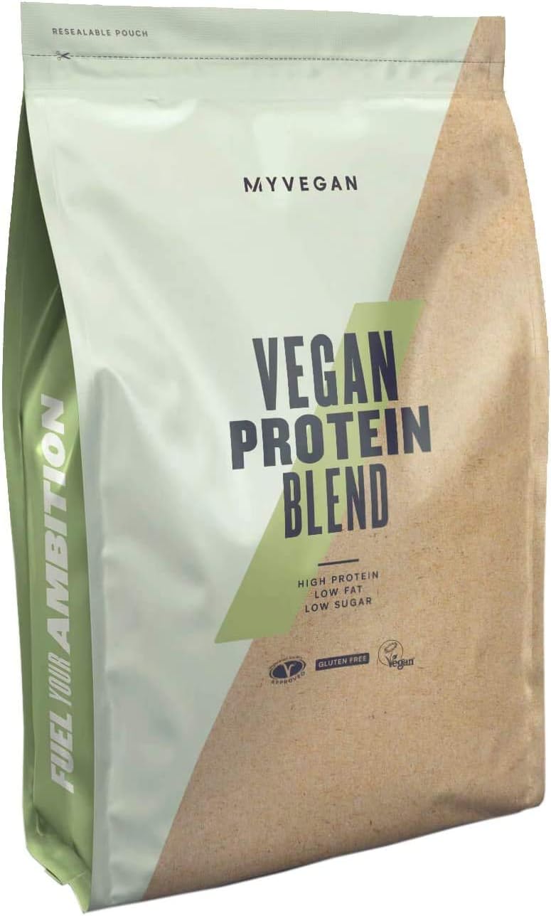 MyVegan Protein Blend by MyProtein. Natural Vegan Protein Powder with 5g of BCAAs. Great Tasting Chocolate Flavoured Plant Based Pea Protein. Gluten-Free and Low in Sugar - Image 3