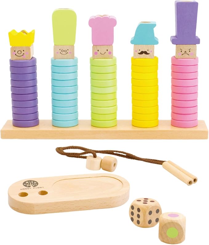 Amazon はじめてのつみき Ring10 つみきの王国 はめこみ 形合わせ おもちゃ