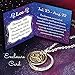 Sweet Romance Leo Zodiac Sign Astrology Pendant Necklace - July and August Birthday Gifts
