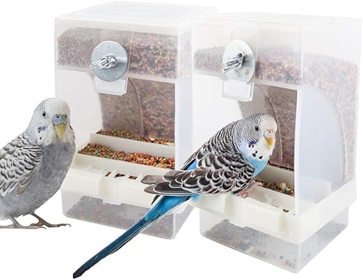 bird cage feeder no mess