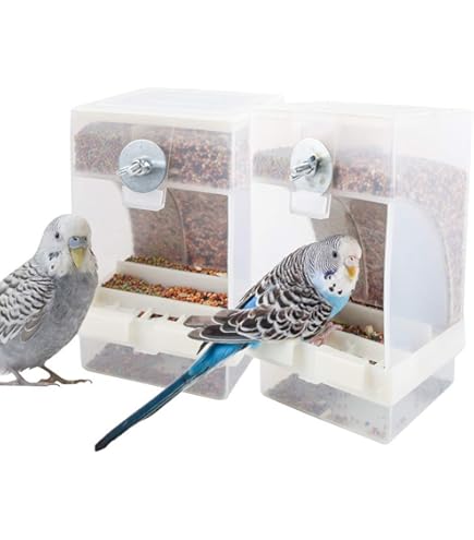 Comederos Para Pájaros, Comedero Antiderrames Para Pájaros En Jaula