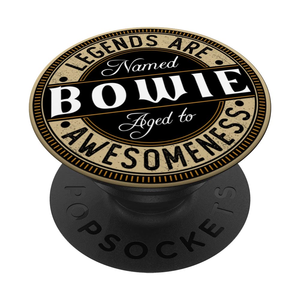 Bowie | Legends are Named | Bowie PopSockets Swappable PopGrip